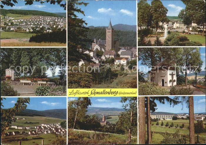 Schmallenberg Total Kirche Orts und Teilansichten Kapelle