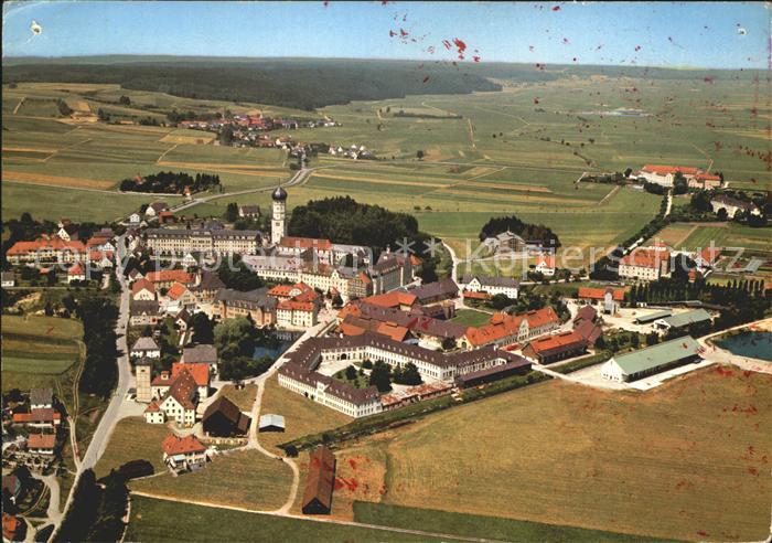 Ursberg Kloster und Anstalten Fliegeraufnahme