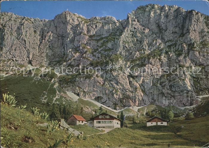 Tutzingerhuette mit Benediktenwand