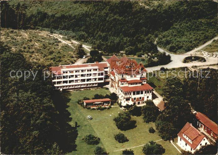 Bad Sachsa Harz Sanatorium Eulings Wiese Fliegeraufnahme