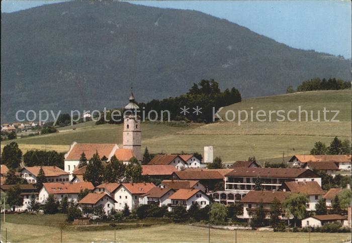 Drachselsried Ortsansicht mit Hotel Falter