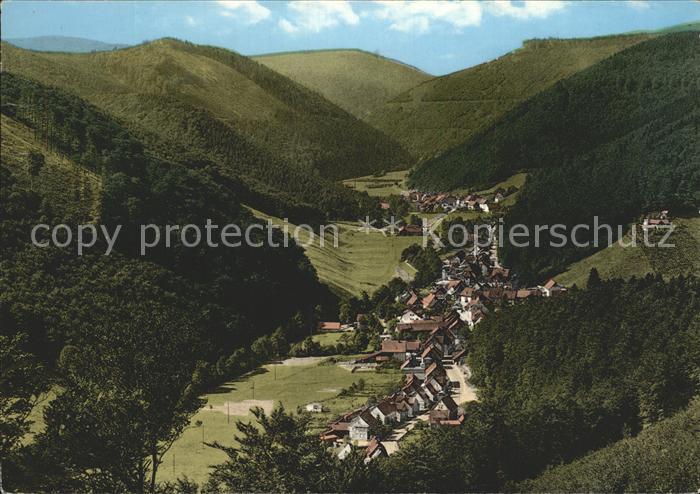 Sieber Herzberg am Harz Osterode Niedersachsen Blick vom Lilienberg