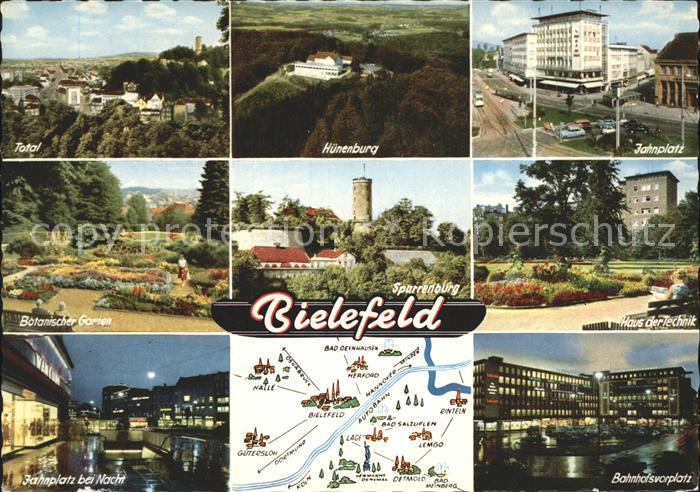 BIELEFELD CITY Total Huenenburg Jahnplatz Botan Garten Sparrenburg Haus der Tec