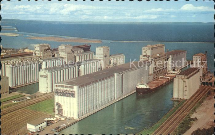 Ontario Canada Fort William and Port Arthur showing the Sleeping Giant