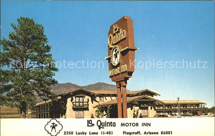Flagstaff Arizona La Quinta Motor Inn Motel