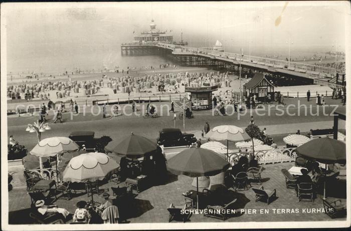 Scheveningen Pier en Terras Kurhaus Strand