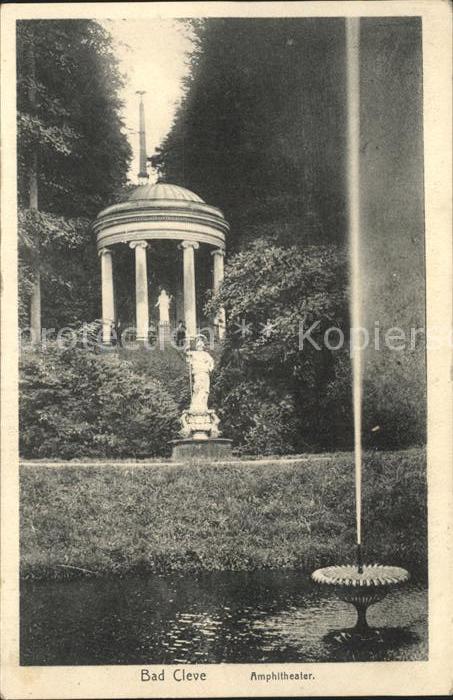 Bad Cleve Amphitheater Tempel Skulptur Statue