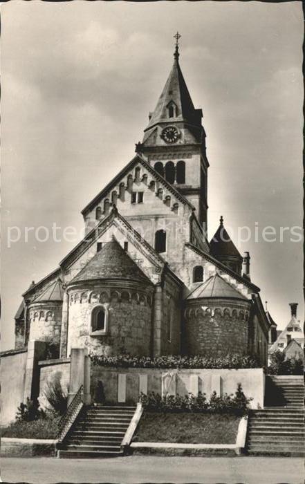 Brenz Galluskirche 13. Jhdt. Saeulenbasilika