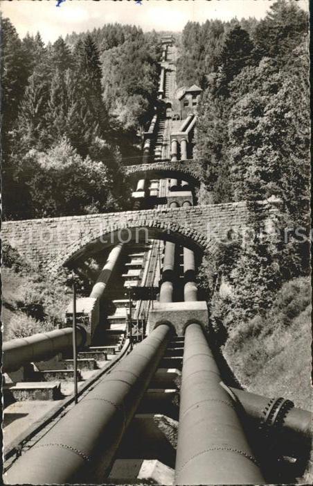 Forbach Baden Druckrohrleitung Luftkurort im Murgtal Schwarzwald