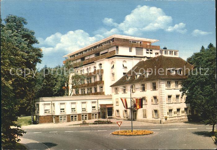 Bad Duerrheim Kurheim Sanatorium hoechstgelegenes Solbad Europas