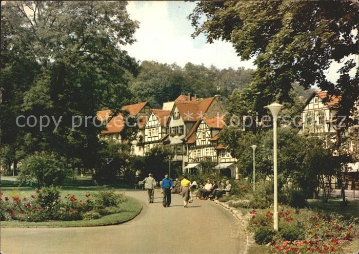 Allendorf Bad Sooden Promenade im Kurpark
