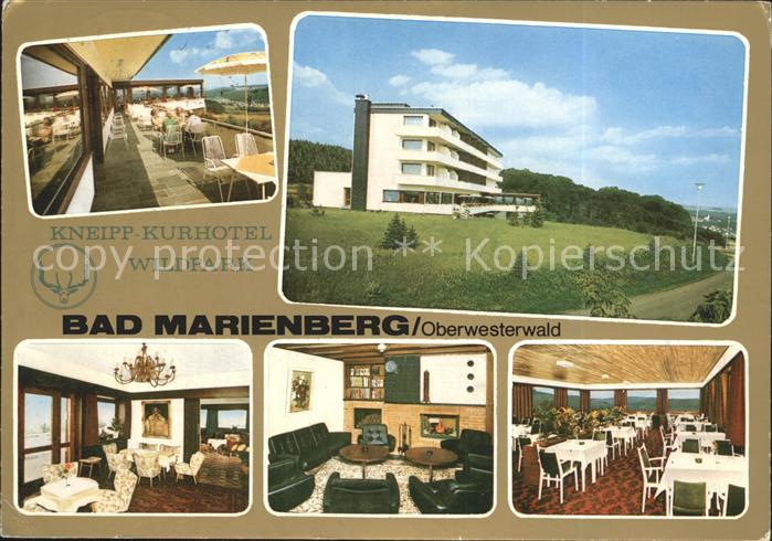 Bad Marienberg Westerwald Kneipp Kurhotel Wildpark Restaurant Terrasse