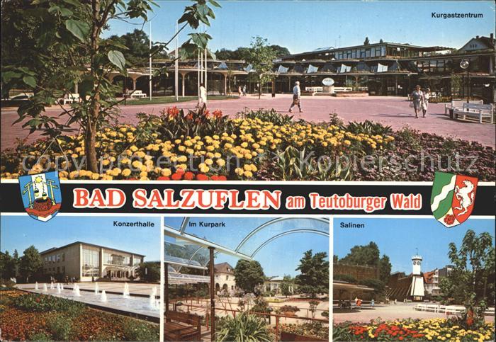 Bad Salzuflen Kurgastzentrum Konzerthalle Kurpark Salinen Wappen