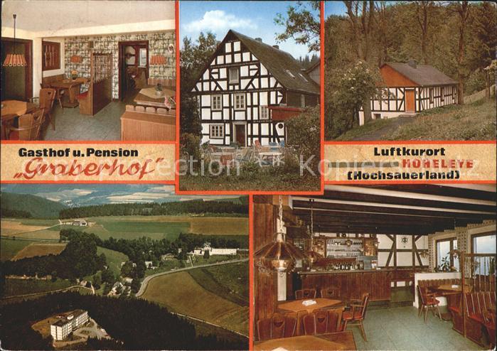 Hoheleye Gasthof Pension Graberhof Luftkurort Fachwerkhaus
