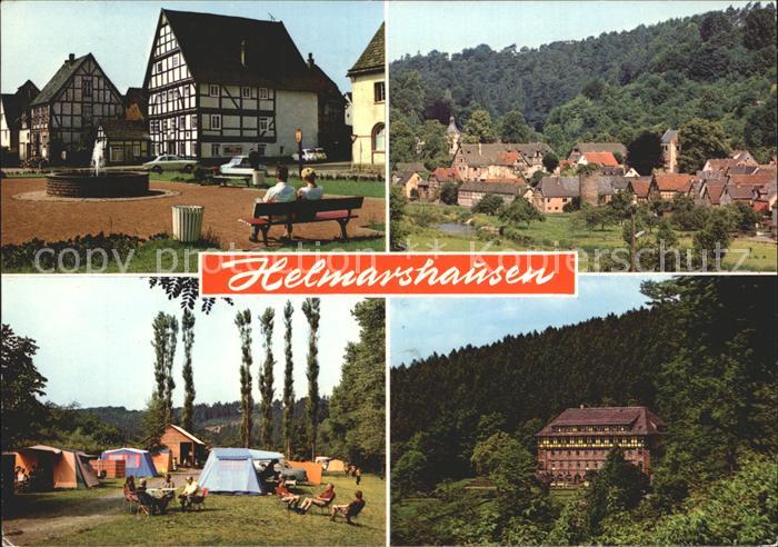 Helmarshausen Marktplatz Campingplatz