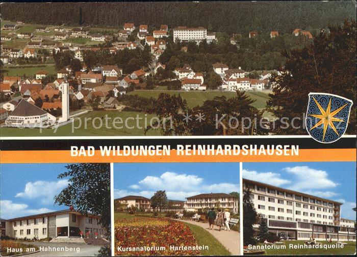 Reinhardshausen Haus am Hahnenberg Kursanatorium Hartenstein Sanatorium Reinhard