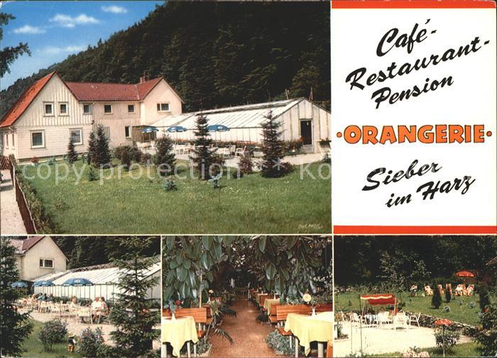 Sieber Herzberg am Harz Osterode Niedersachsen Cafe Restaurant Pension Orangeri