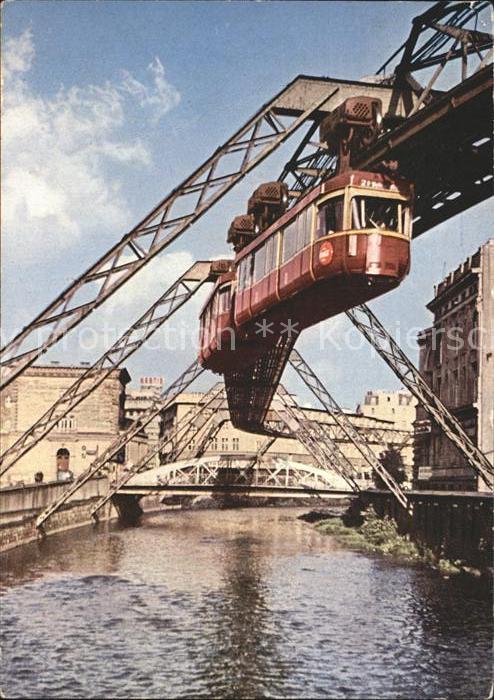 WUPPERTAL NRW Schwebebahn