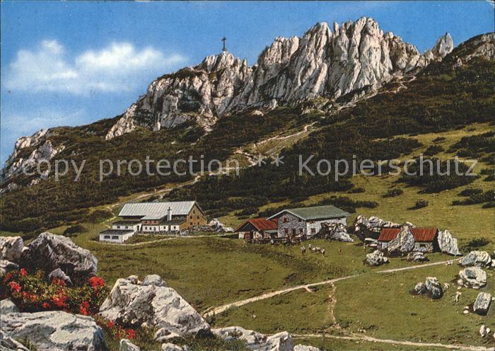 Aschau Chiemgau Steinlingalm an der Kampenwand Bayerische Alpen