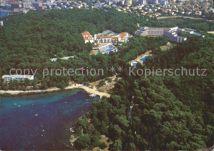 Rovinj Istrien Hotel Eden Bucht Fliegeraufnahme