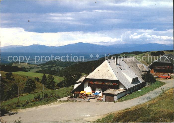 Stohren Gasthof Pension Zaehringer Hof Luftkurort Panorama Schwarzwald