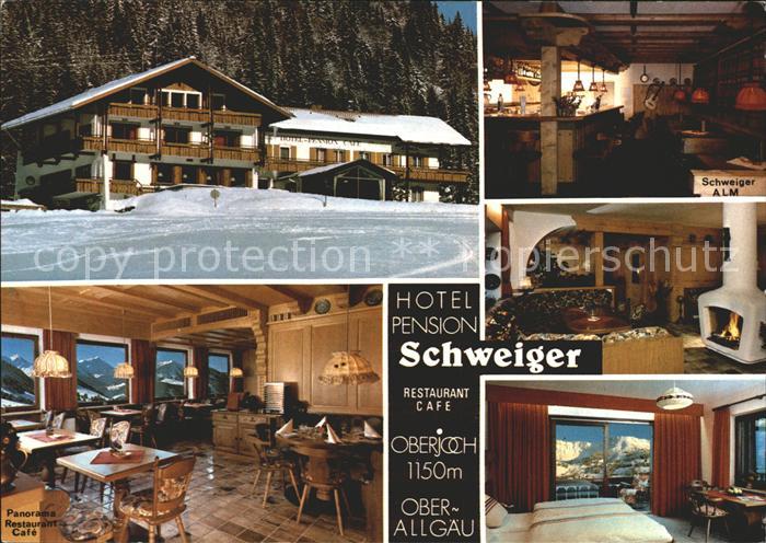 Oberjoch Hotel Pension Schweiger Fremdenzimmer Kaminzimmer