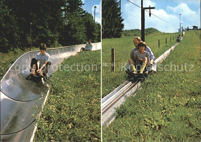 Kaisersbach Welzheim Sommer Bob Bahn am Skilift