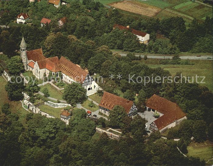 Lorch Wuerttemberg Kloster Romanische Klosterkirche 12. Jhdt. Fliegeraufnahme