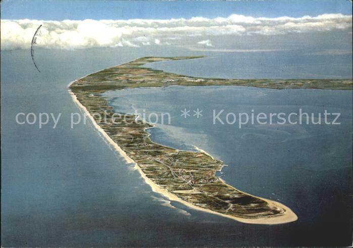 Insel Sylt Nordsee Fliegeraufnahme