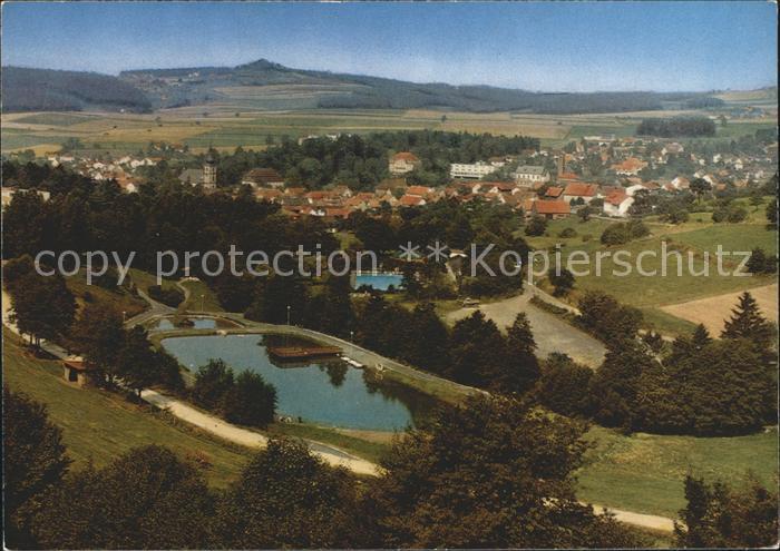 Gersfeld Rhoen Panorama Kneipp Luftkurort im Naturpark Rhoen