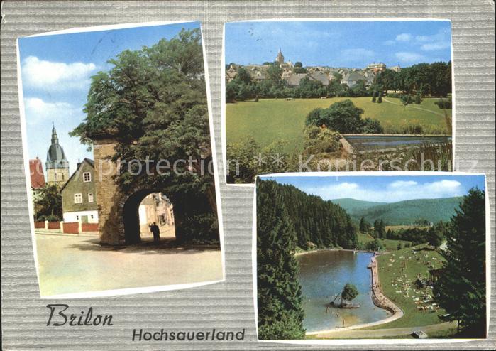 Brilon Hochsauerlandkreis NRW Derkertor Kreishauspark Freibad