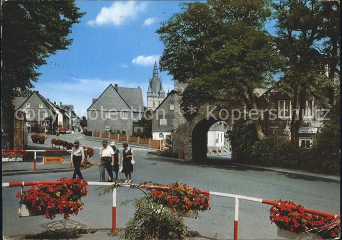 Brilon Hochsauerlandkreis NRW Derkertor Luftkurort