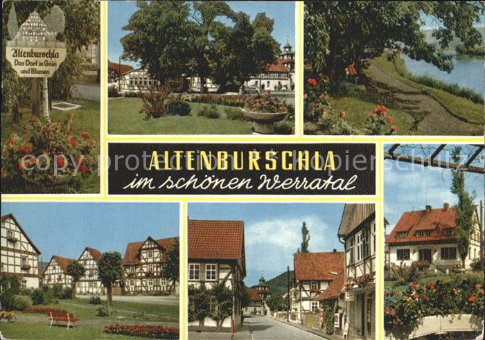 Altenburschla Ortsansichten Fachwerk Promenade Sieger Wettbewerb Unser Dorf soll