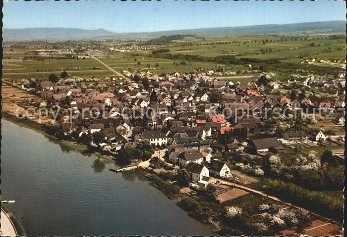 Luechtringen an der Weser Fliegeraufnahme