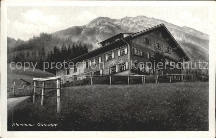 Langenwang Fischen Alpenhaus Gaisalpe