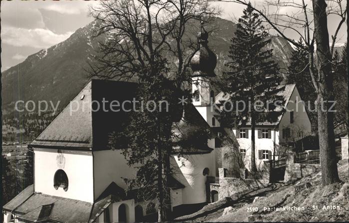 GARMISCH-PARTENKIRCHEN Bayern Kirchenpartie