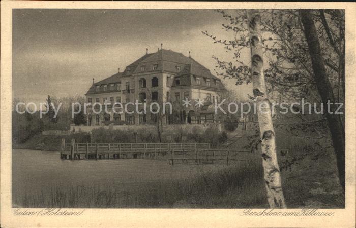 Eutin Schleswig-Holstein Seeschloss am Kellersee