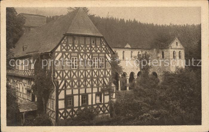 Paulinzella Fachwerkhaus