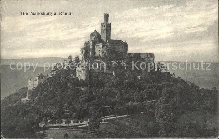 Braubach Rhein Die Marksburg