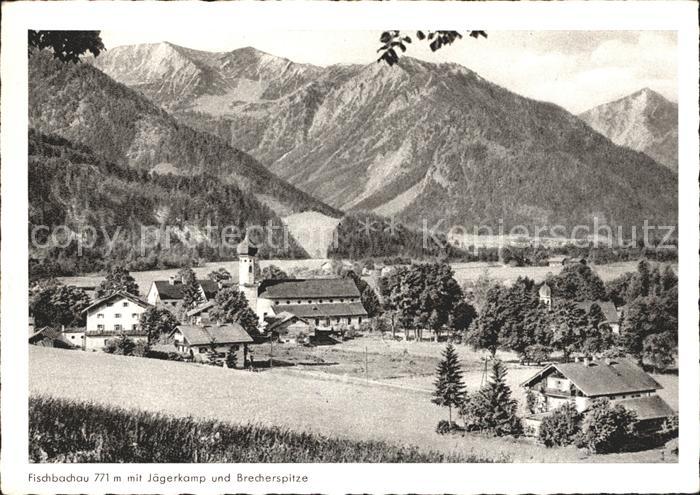 Fischbachau mit Jaegerkamp und Brecherspitze
