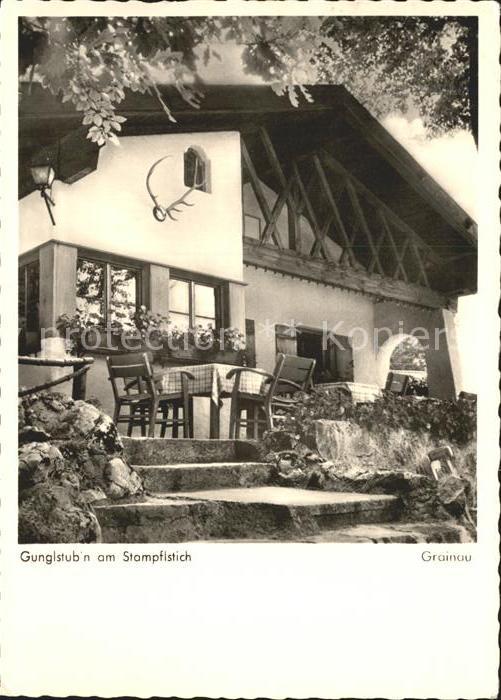 Grainau Gunglstubn am Stampflstich