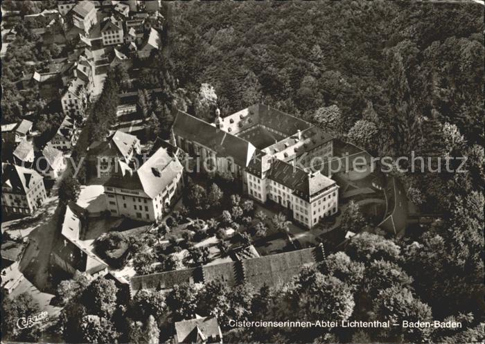 Lichtental Fliegeraufnahme Cistercienserinnen-Abtei