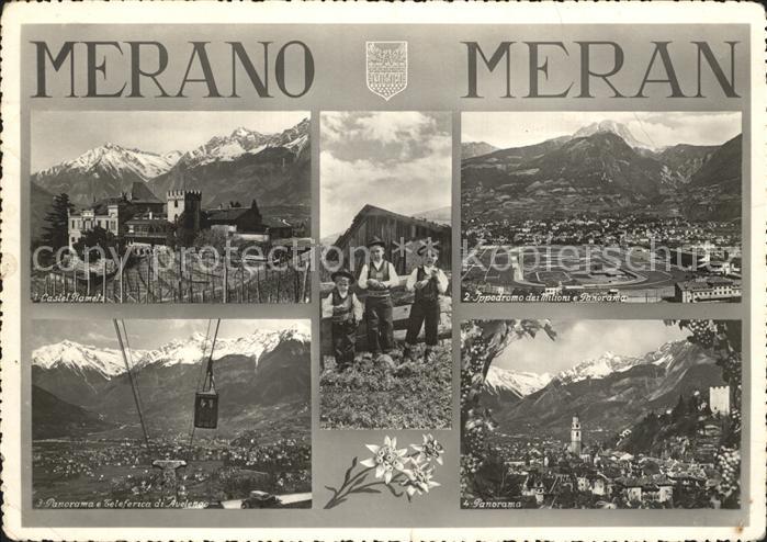 Merano Meran Schloss-Rametz Rennplatz Haflingerbahn