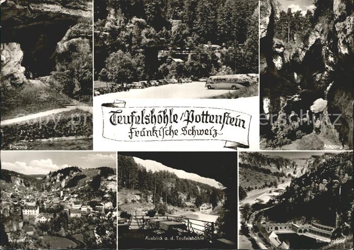 Pottenstein Oberfranken Teufelshoehle