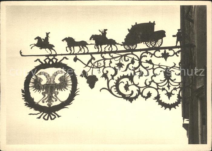 Schwarz Tirol Wirtshausschild