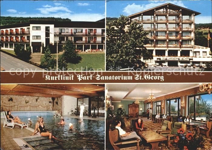 Salmuenster Bad Soden Kurklinik Parksanatorium St. Georg