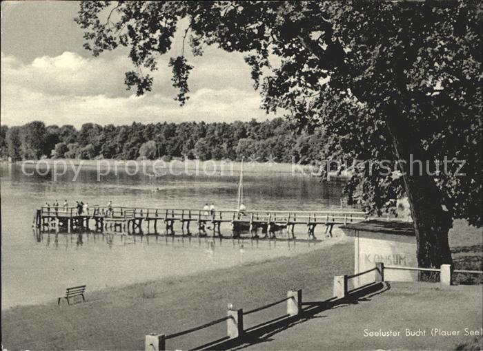 Seelust Plau See Bootssteg