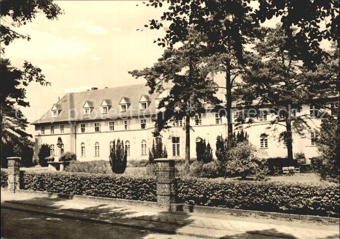 Graal-Mueritz Ostseebad Herz- und Kreislaufsanatorium Richard Assmann