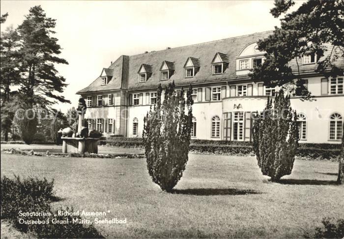 Graal-Mueritz Ostseebad Herz- und Kreislaufsanatorium Richard Assmann