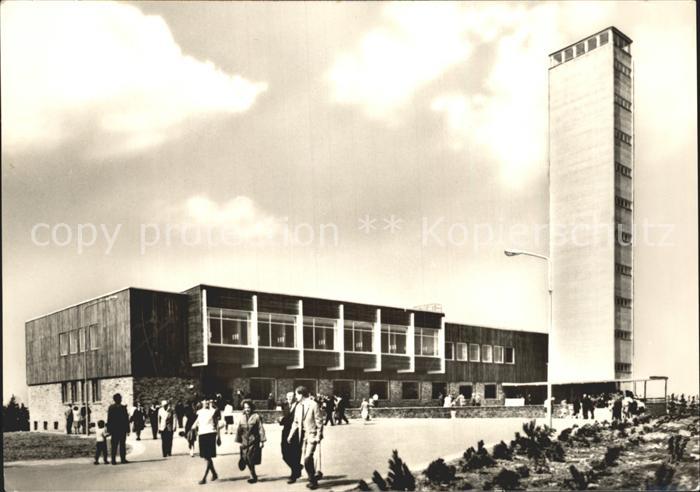 Oberwiesenthal Erzgebirge Neues Fichtelberghaus